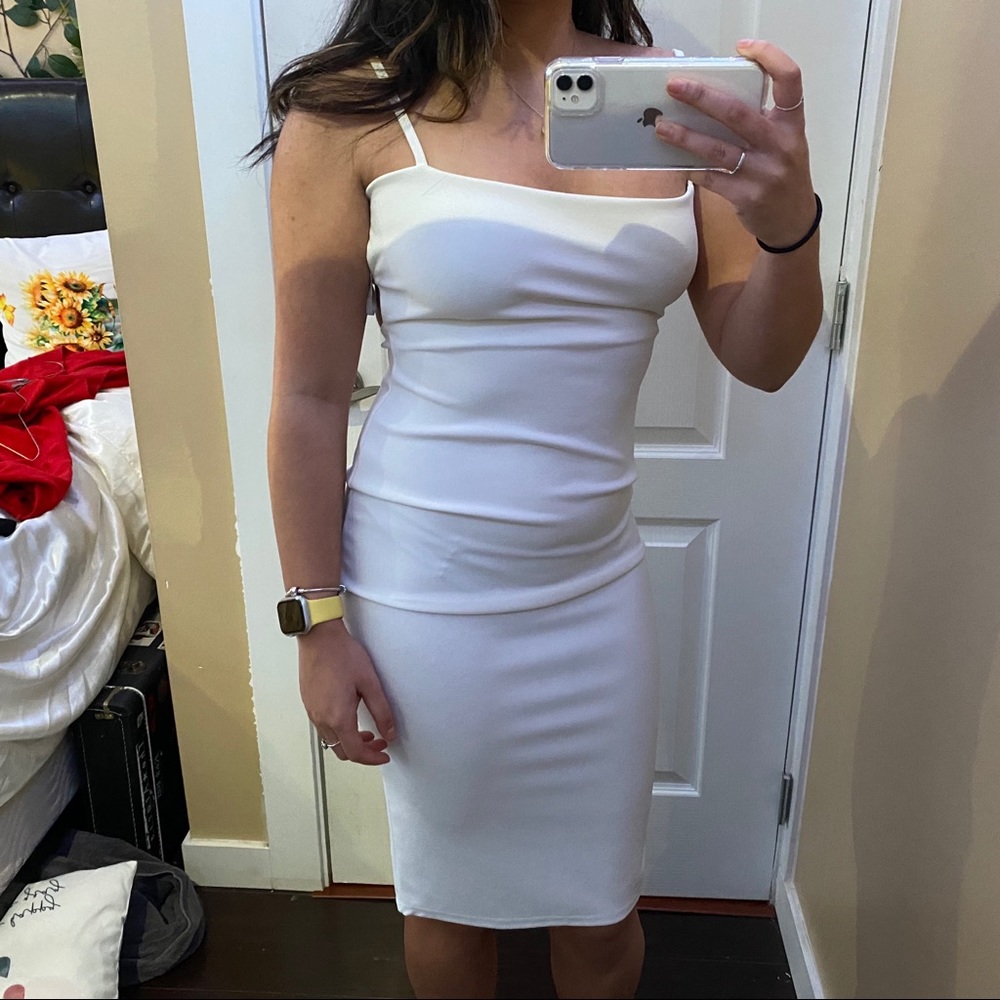 White dress